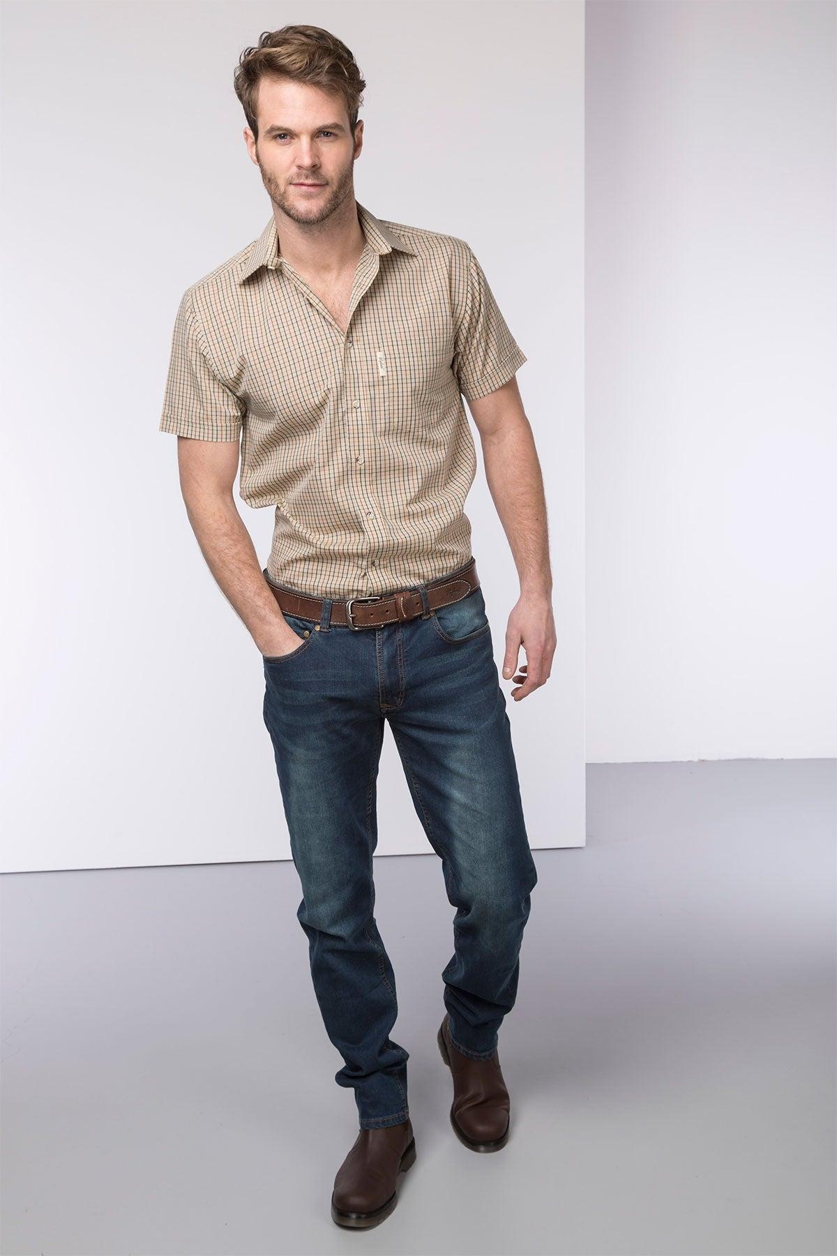 Rydale Men's Short Sleeved Check Shirts