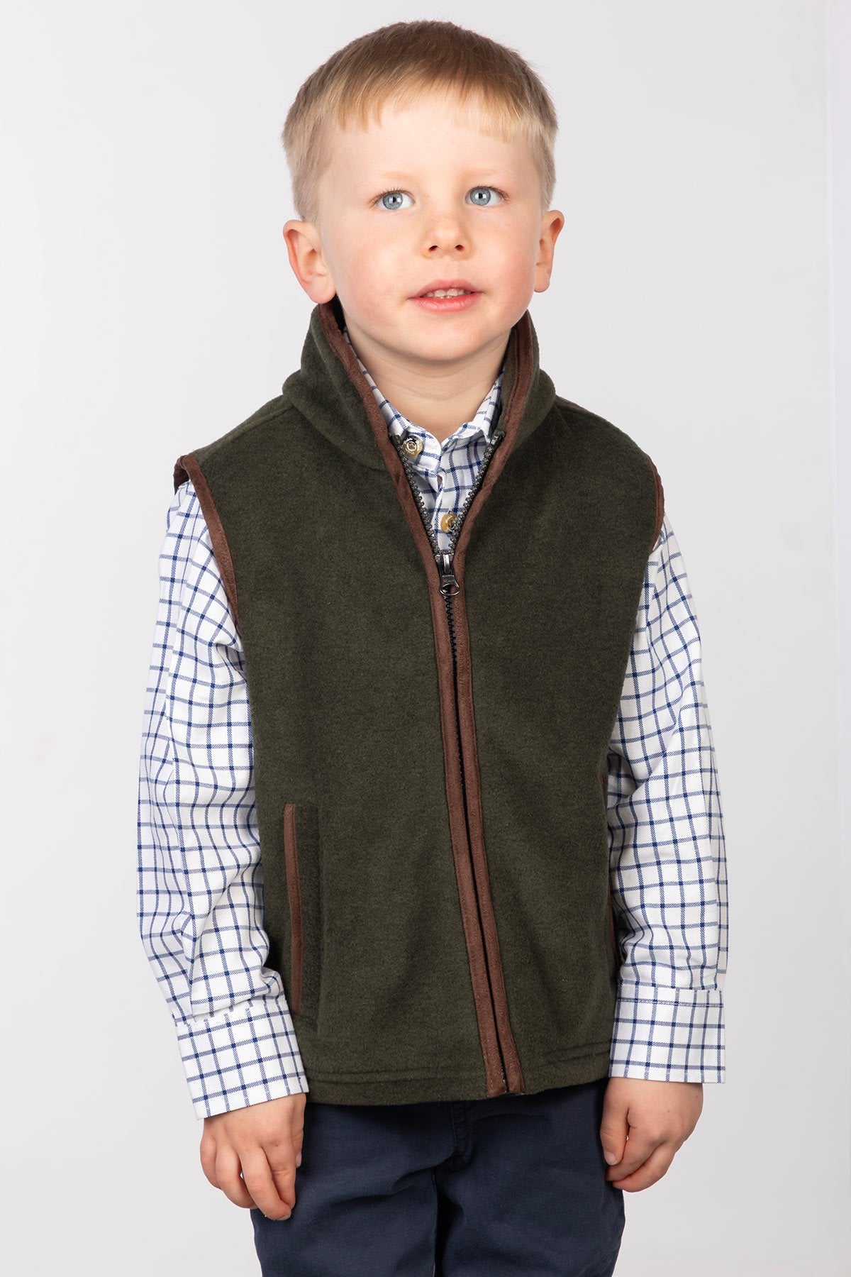 Rydale Kid's Mini Fleece Waistcoat - Huggate