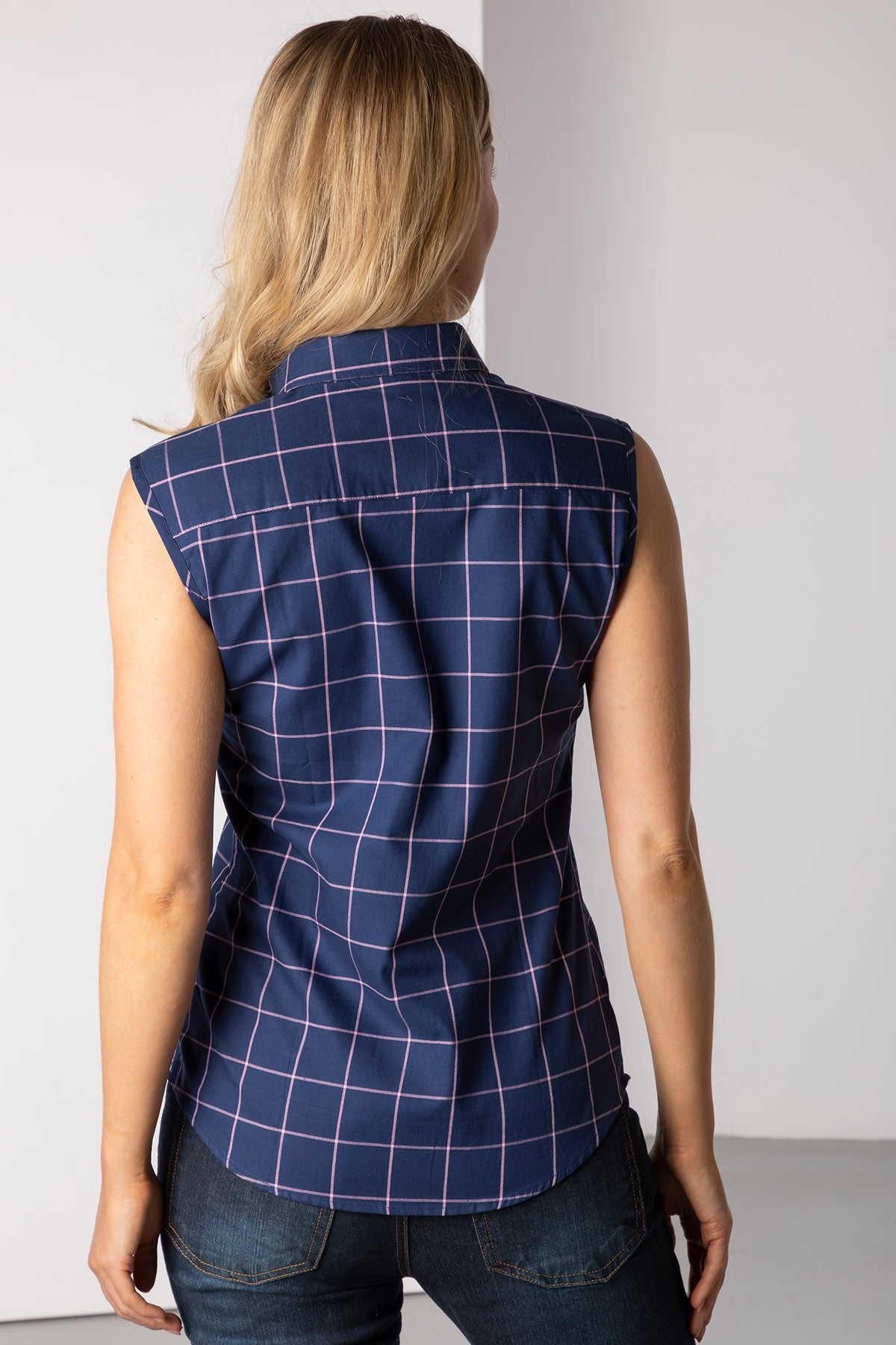 Rydale Ladies Hannah Sleeveless Country Shirt - Laura Tweed
