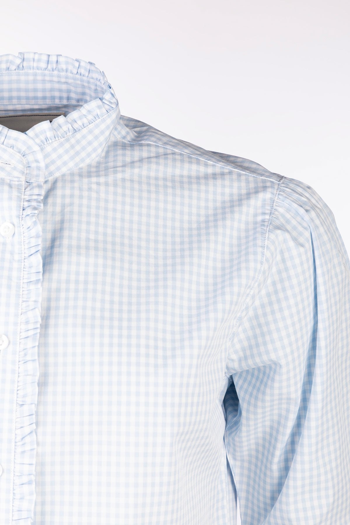Rydale Ladies Ruffled Short Sleeved Shirt - Ivy