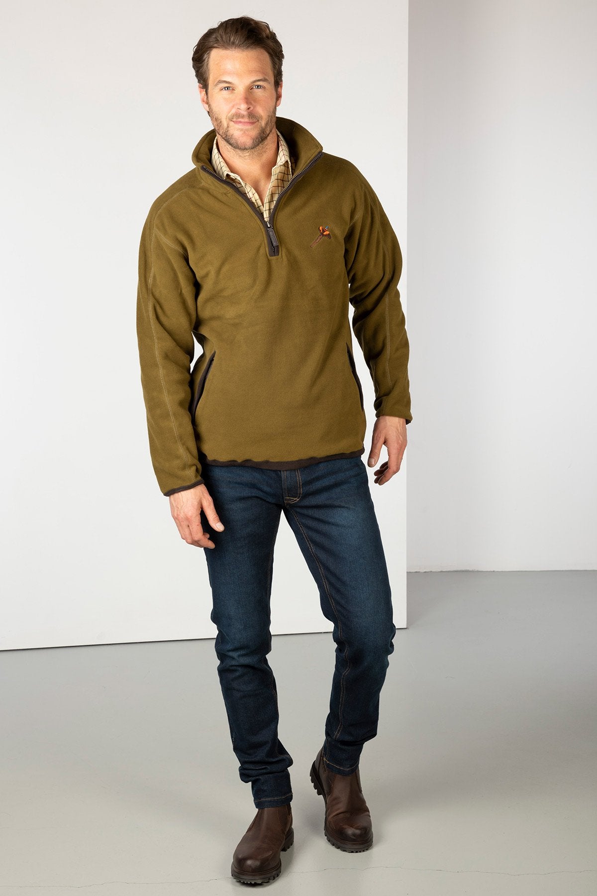 Rydale Men's Half Zip Fleece - Gransmoor