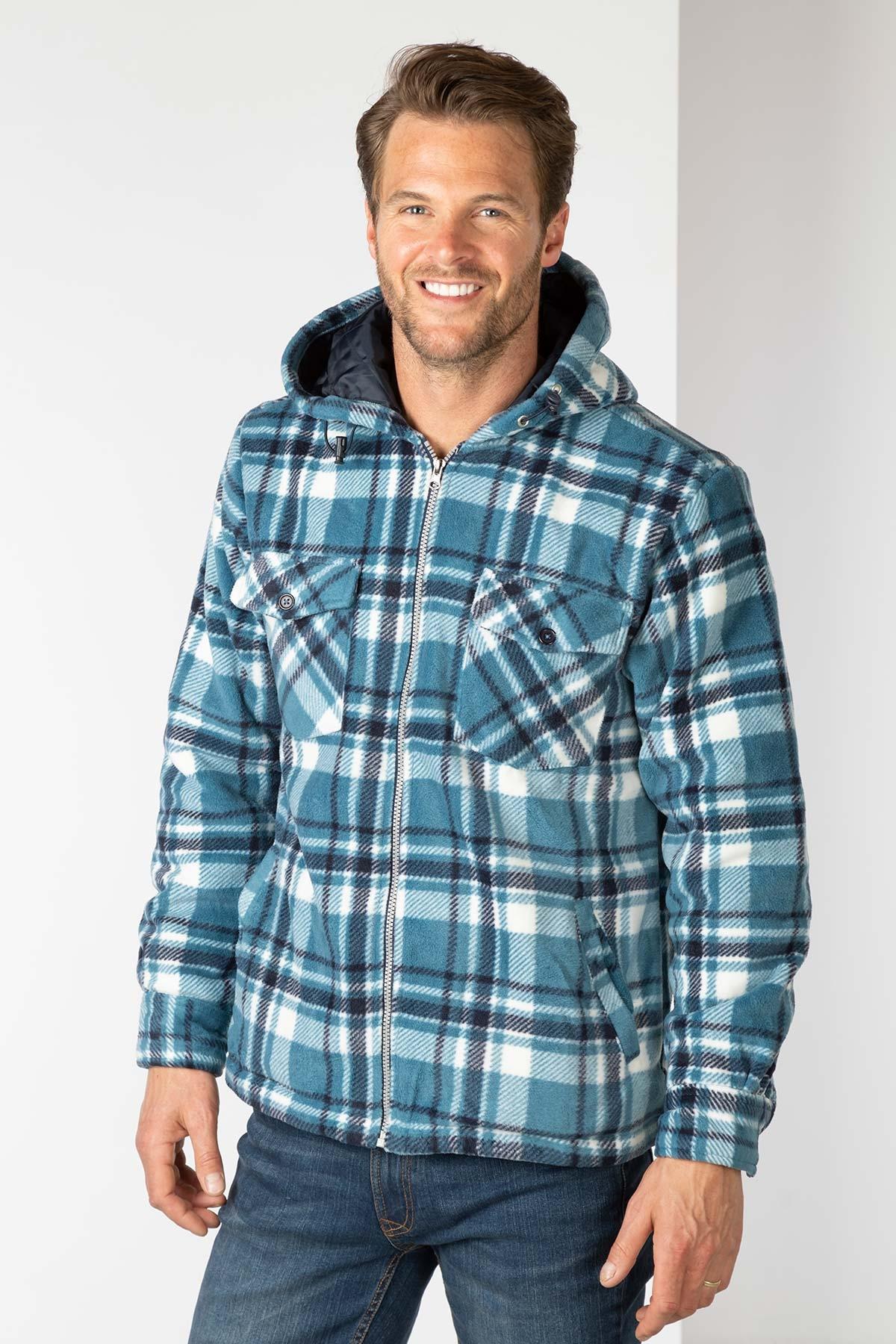 Rydale Men's Hooded Fleece Overshirt - Ulrome