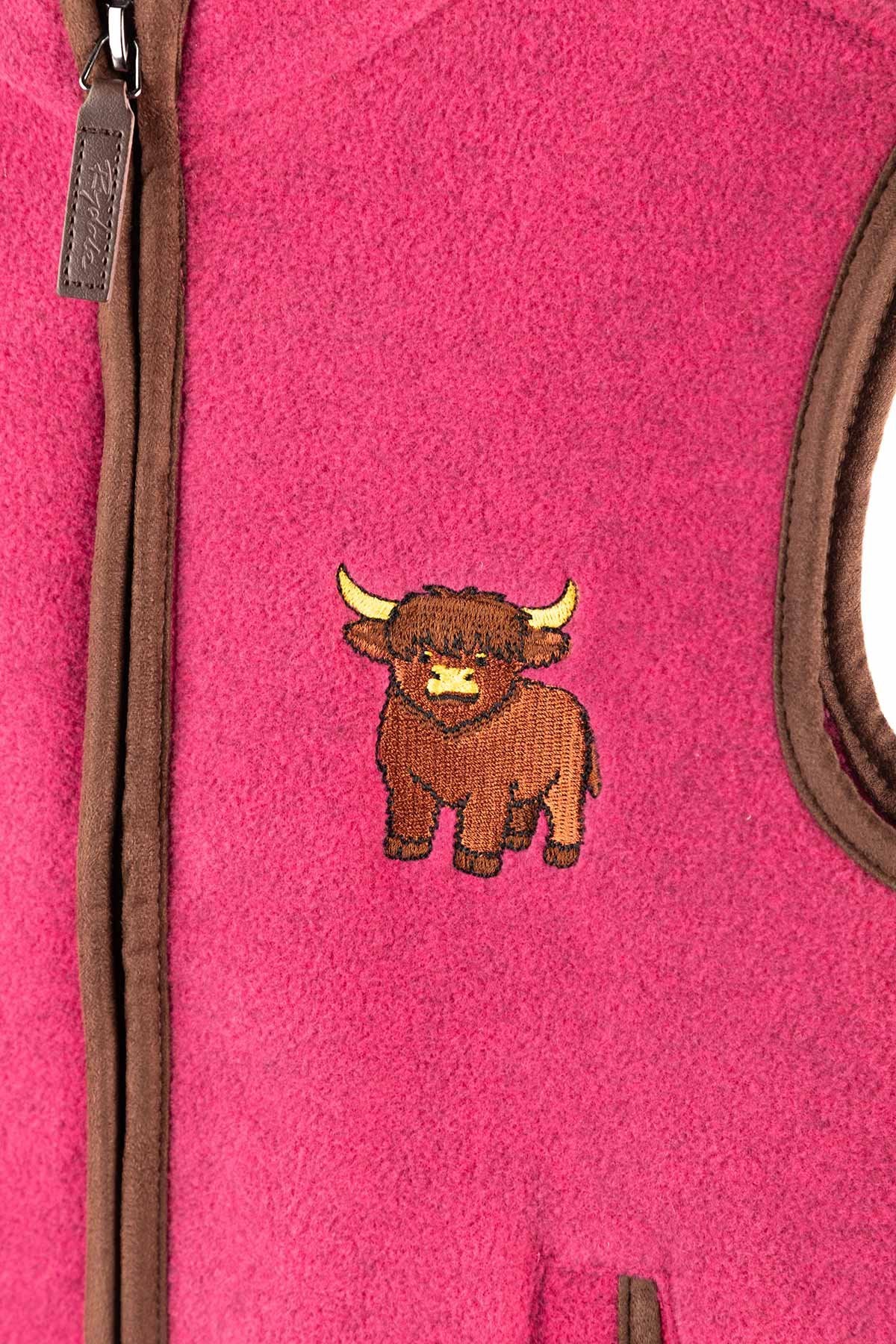 Rydale Kid's Mini Fleece Waistcoat - Huggate
