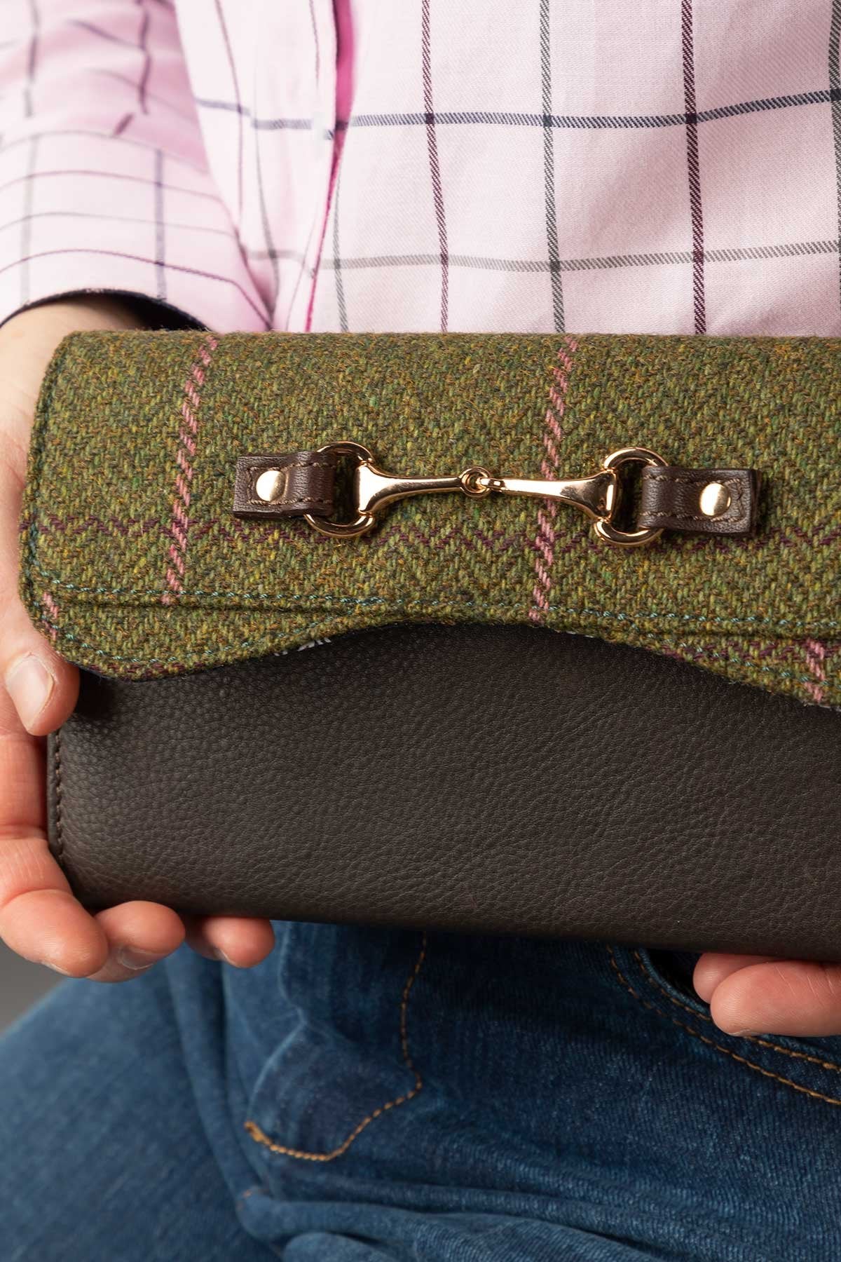Rydale Ladies Tweed Snaffle Purse - Helmsley