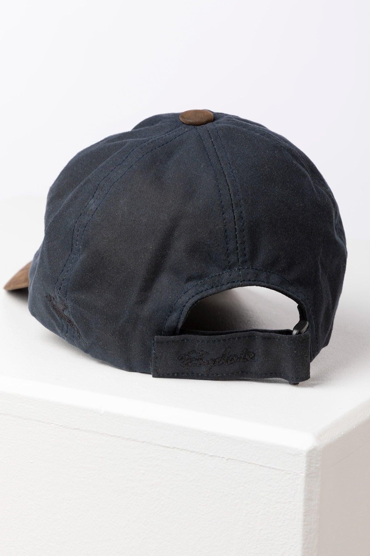 Rydale Men's Wax Baseball Cap with Nubuck Peak - Danby