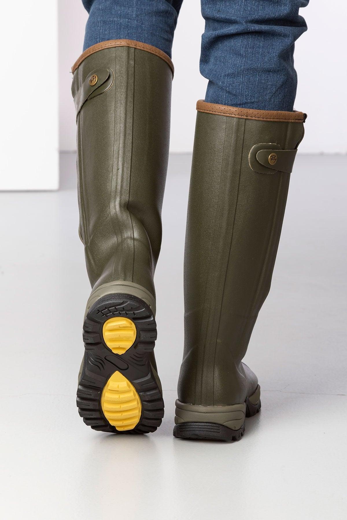 Rydale Men's Neoprene Lined Wellington Boots - Gransmoor