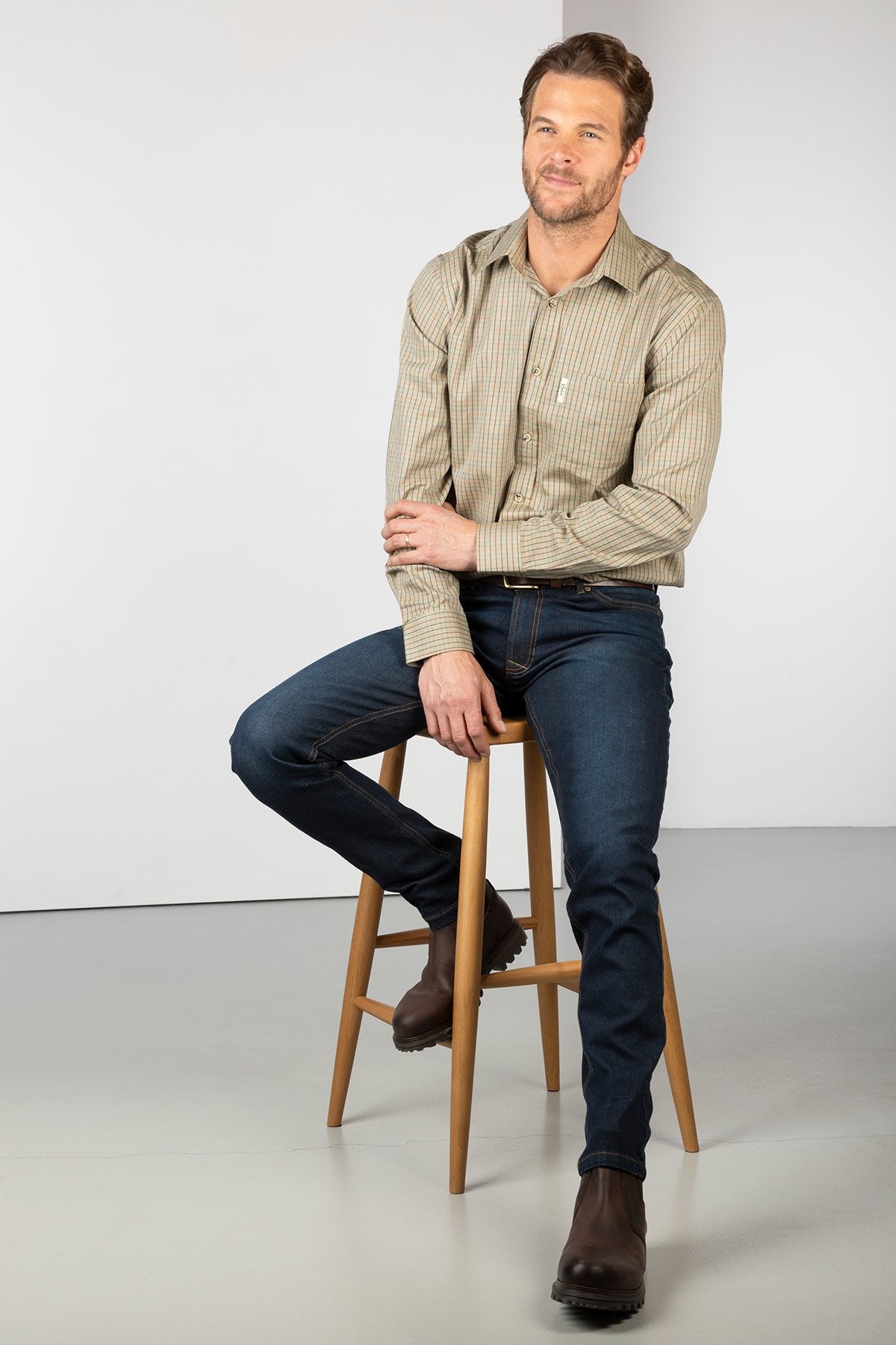 Rydale Men's Checked Shirts - Poacher