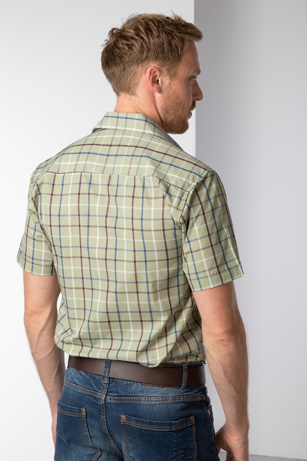 Rydale Men's Short Sleeved Check Shirt