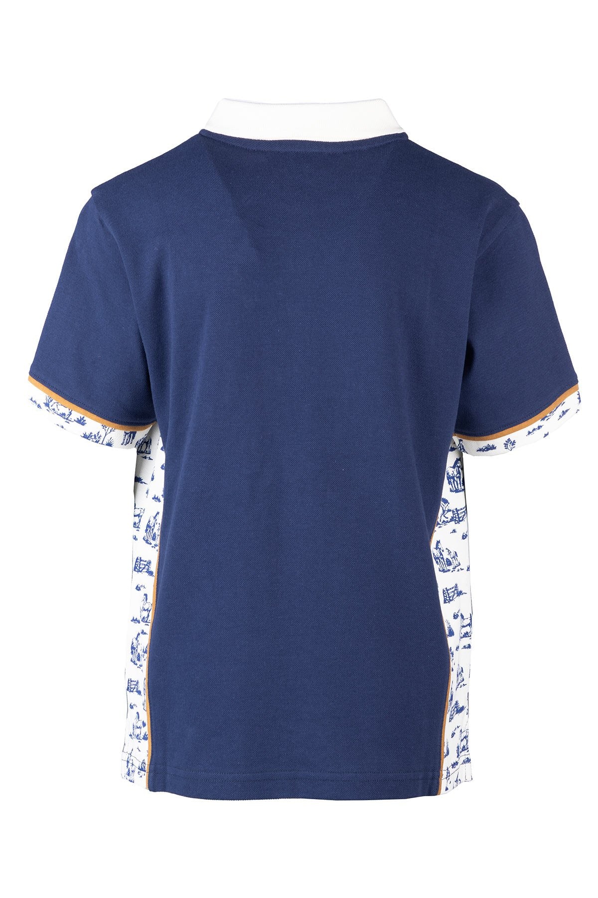 Rydale Junior Equestrian Patterned Polo Shirt - Muston