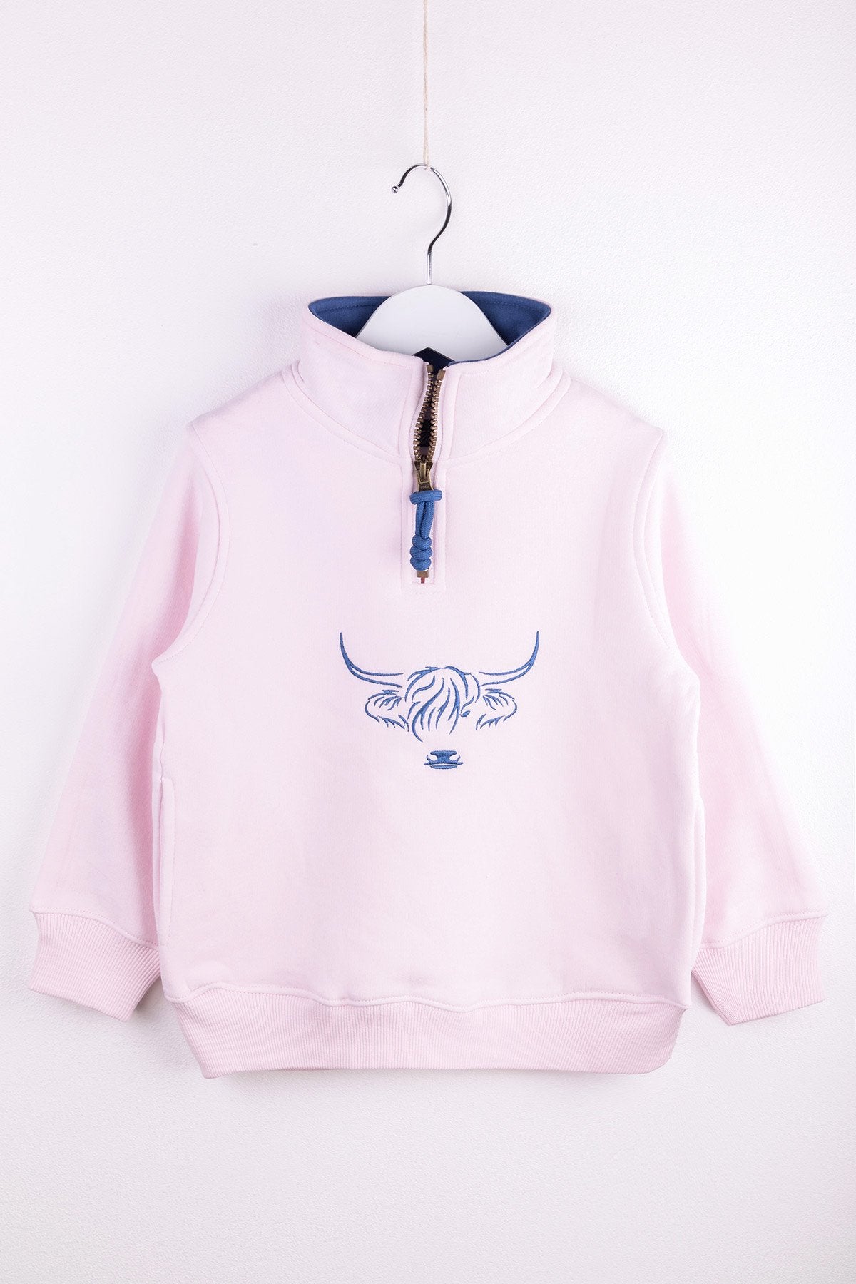 Rydale Mini Girls Quarter Zip Sweatshirt - Byland