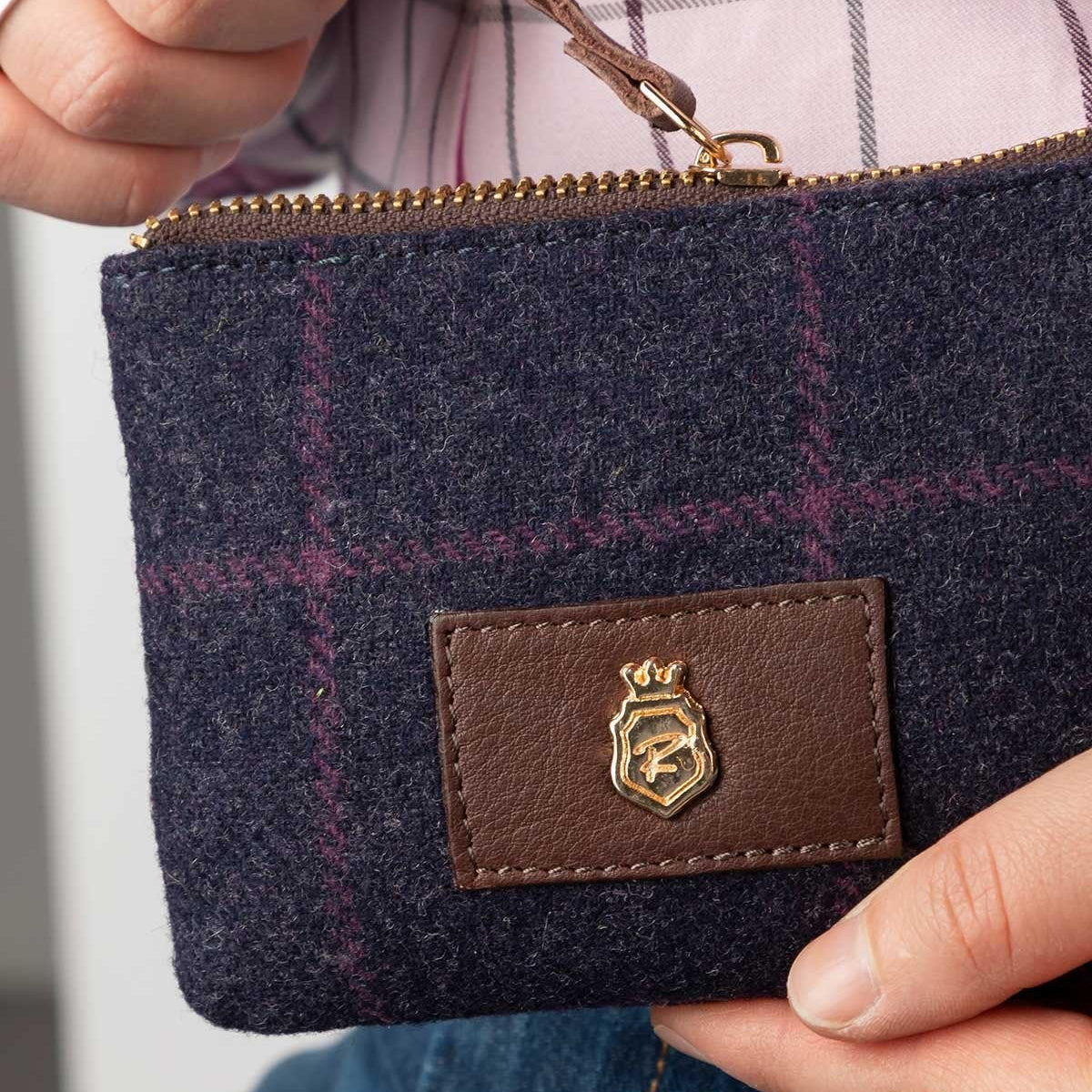 Rydale Ladies Tweed Coin Purse - Helmsley