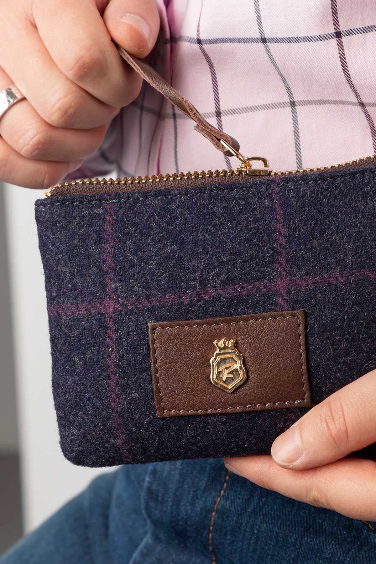 Rydale Ladies Tweed Coin Purse - Helmsley
