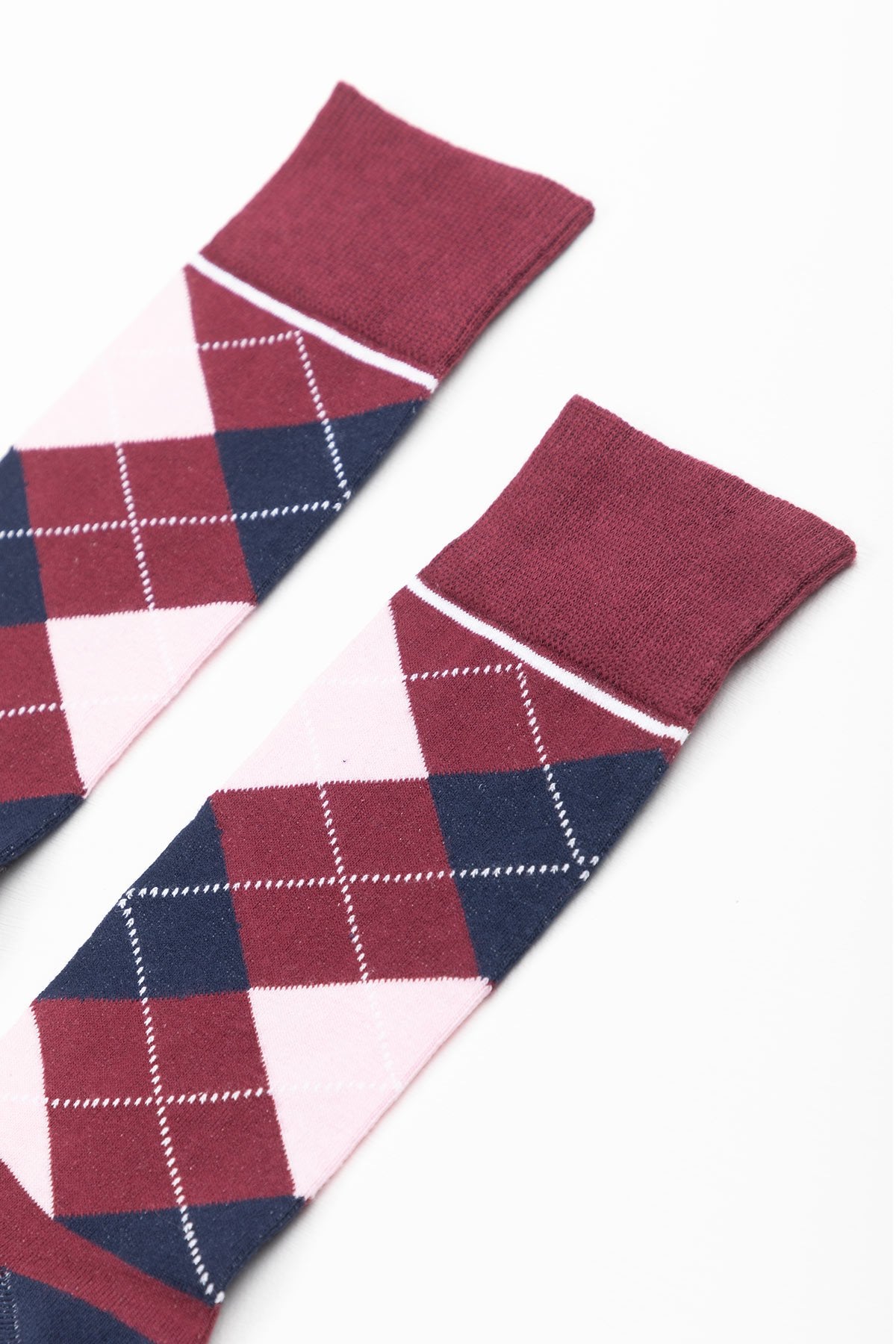 Rydale Ladies Argyle Ankle Socks