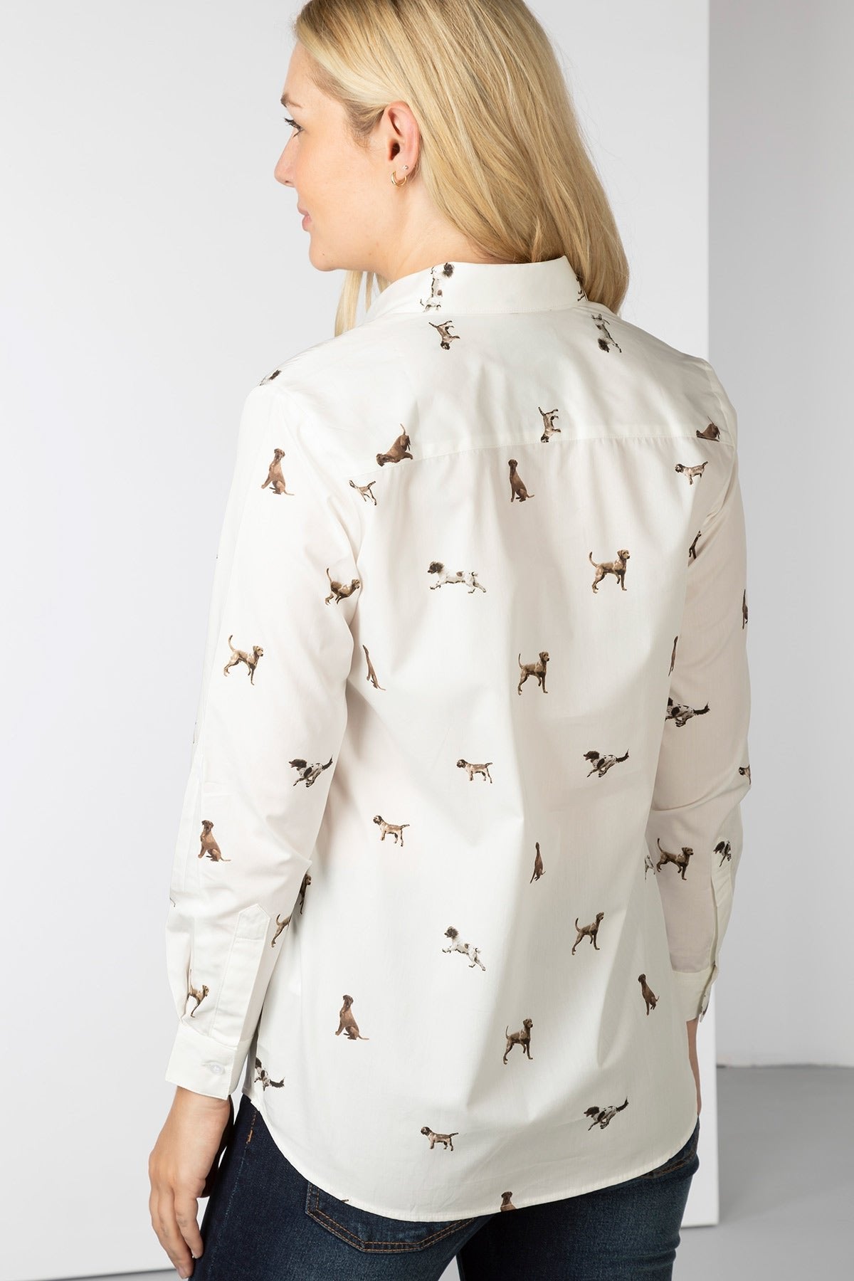 Rydale Ladies Printed Overhead Shirt - Wistow II