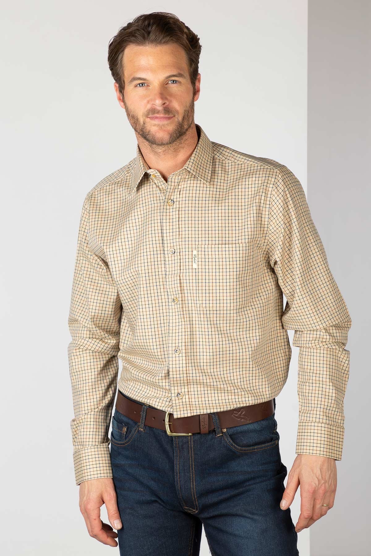 Rydale Men's Checked Shirts - Poacher