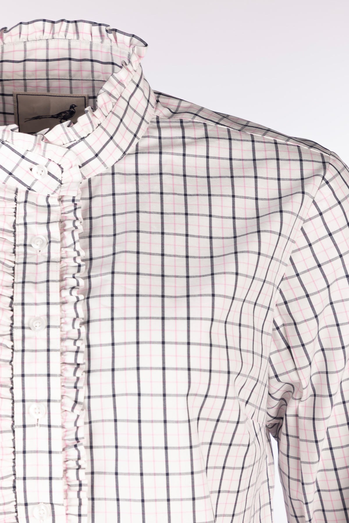 Rydale Ladies Overhead Ruffled Shirt - Ivy