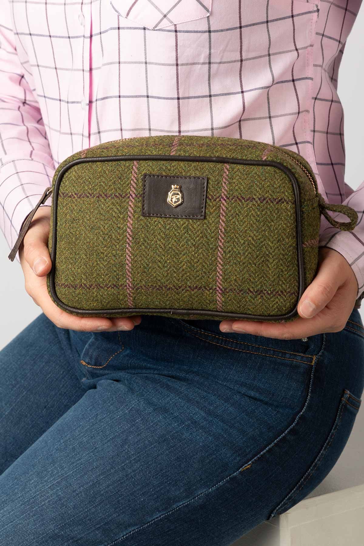 Rydale Large Tweed Makeup Bag - Helmsley