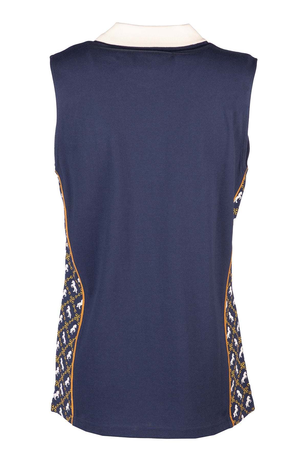 Rydale Ladies Snaffle Sleeveless Equestrian Polo Shirt