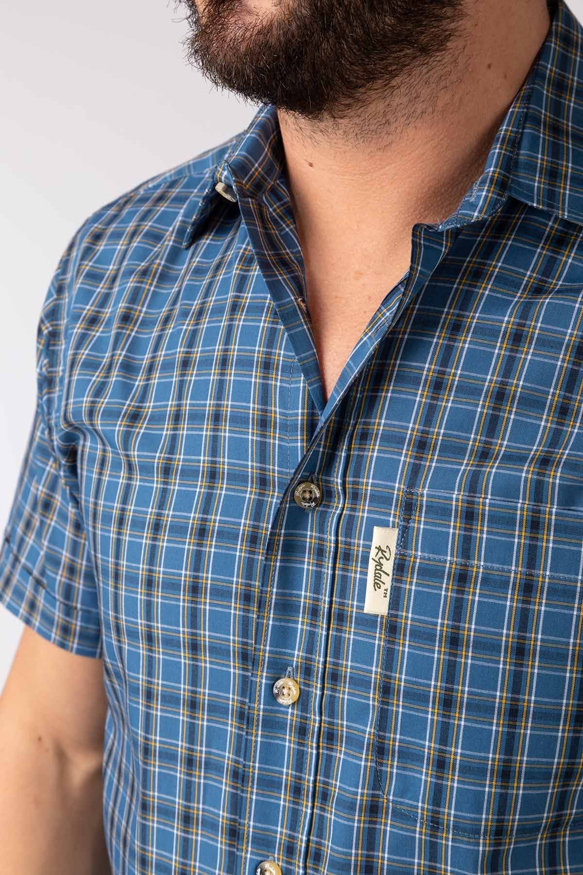Rydale Men's Short Sleeved Check Shirt