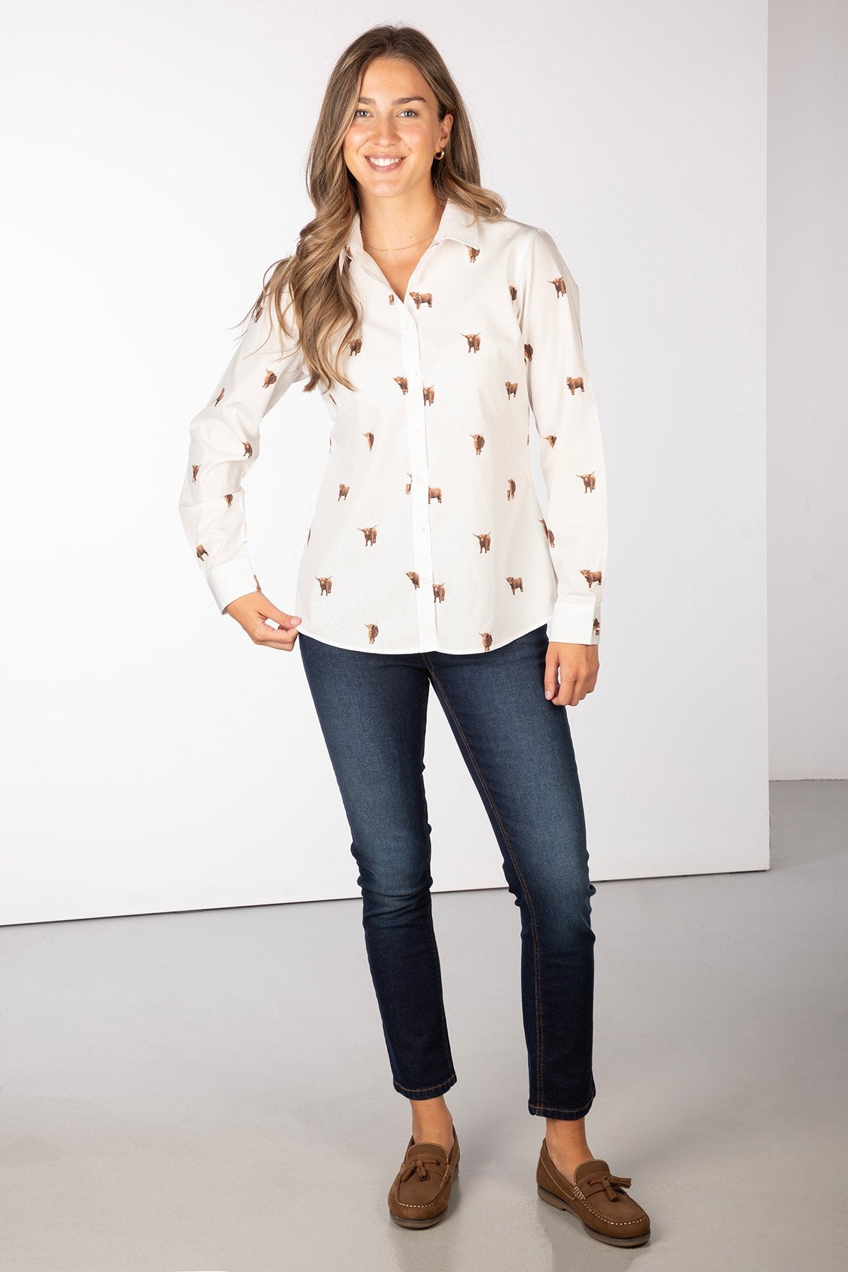 Rydale Ladies Printed Shirt - Wistow II