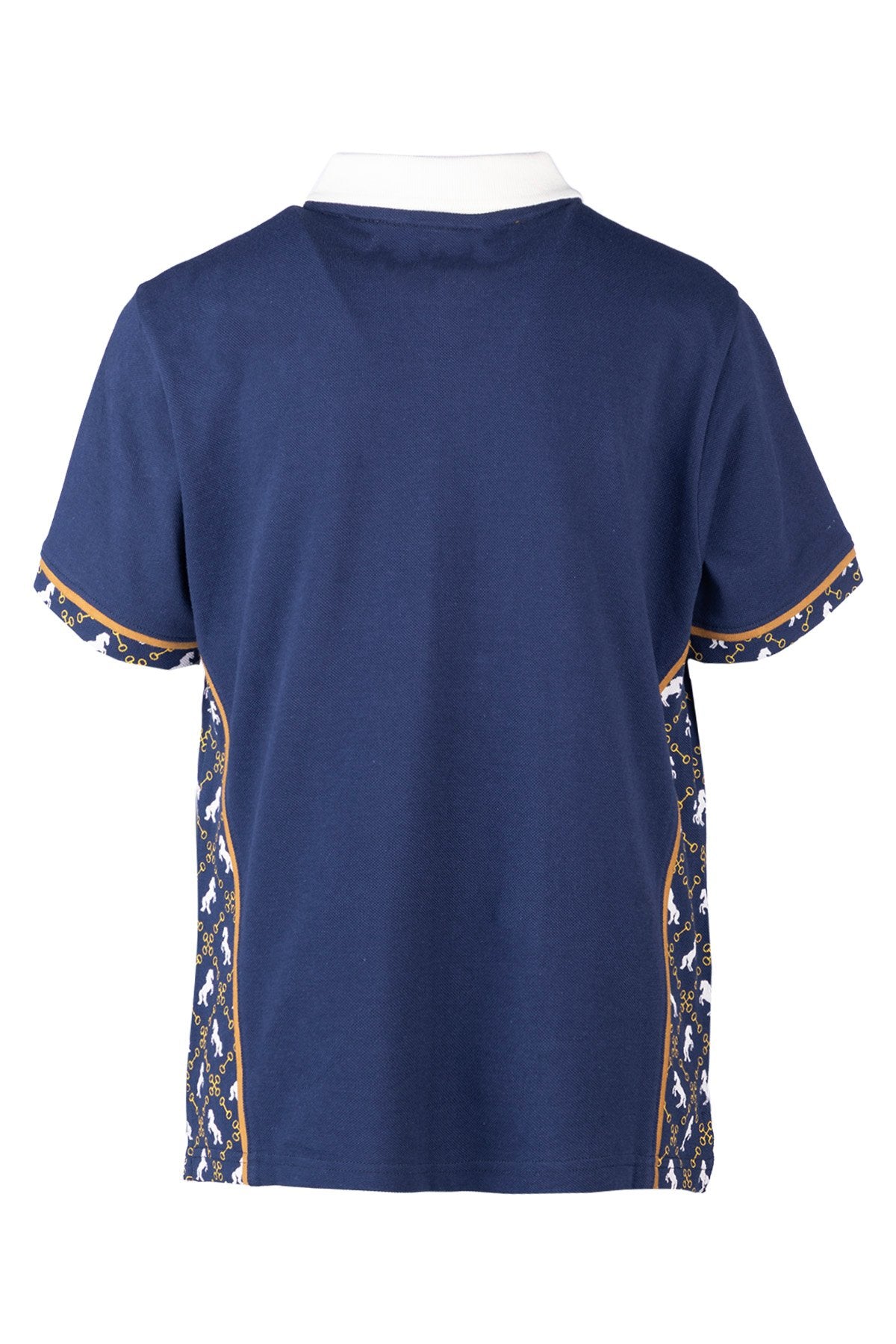 Rydale Junior Equestrian Patterned Polo Shirt - Muston