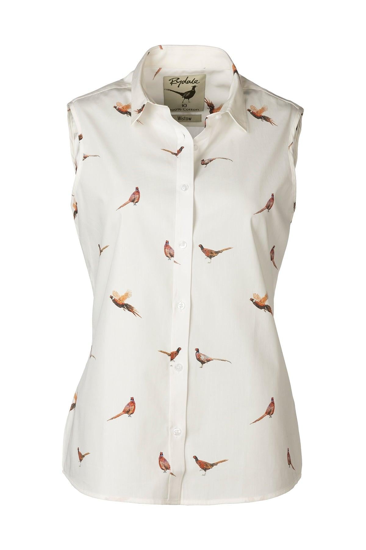 Rydale Ladies Sleeveless Shirt With Collar - Wistow II