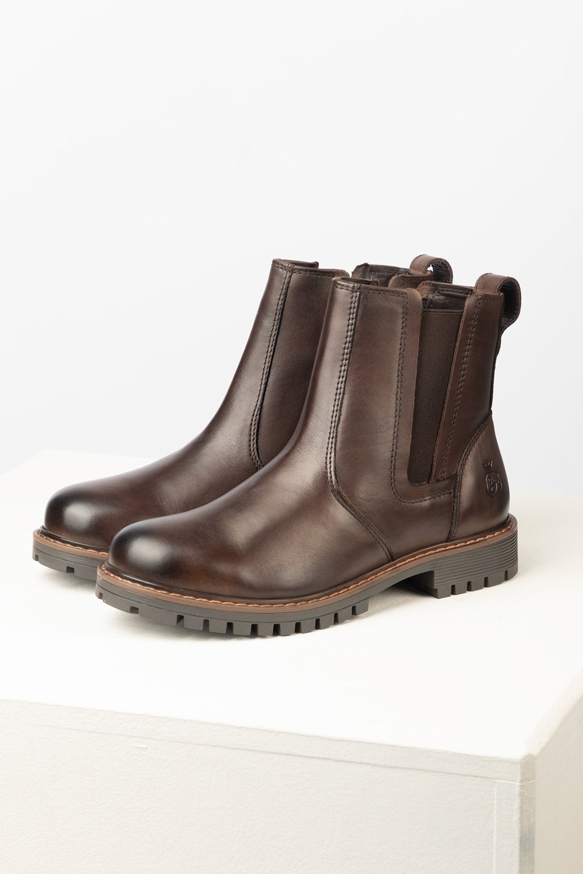 Rydale Ladies Pull On Leather Yard Boots - Kilburn III
