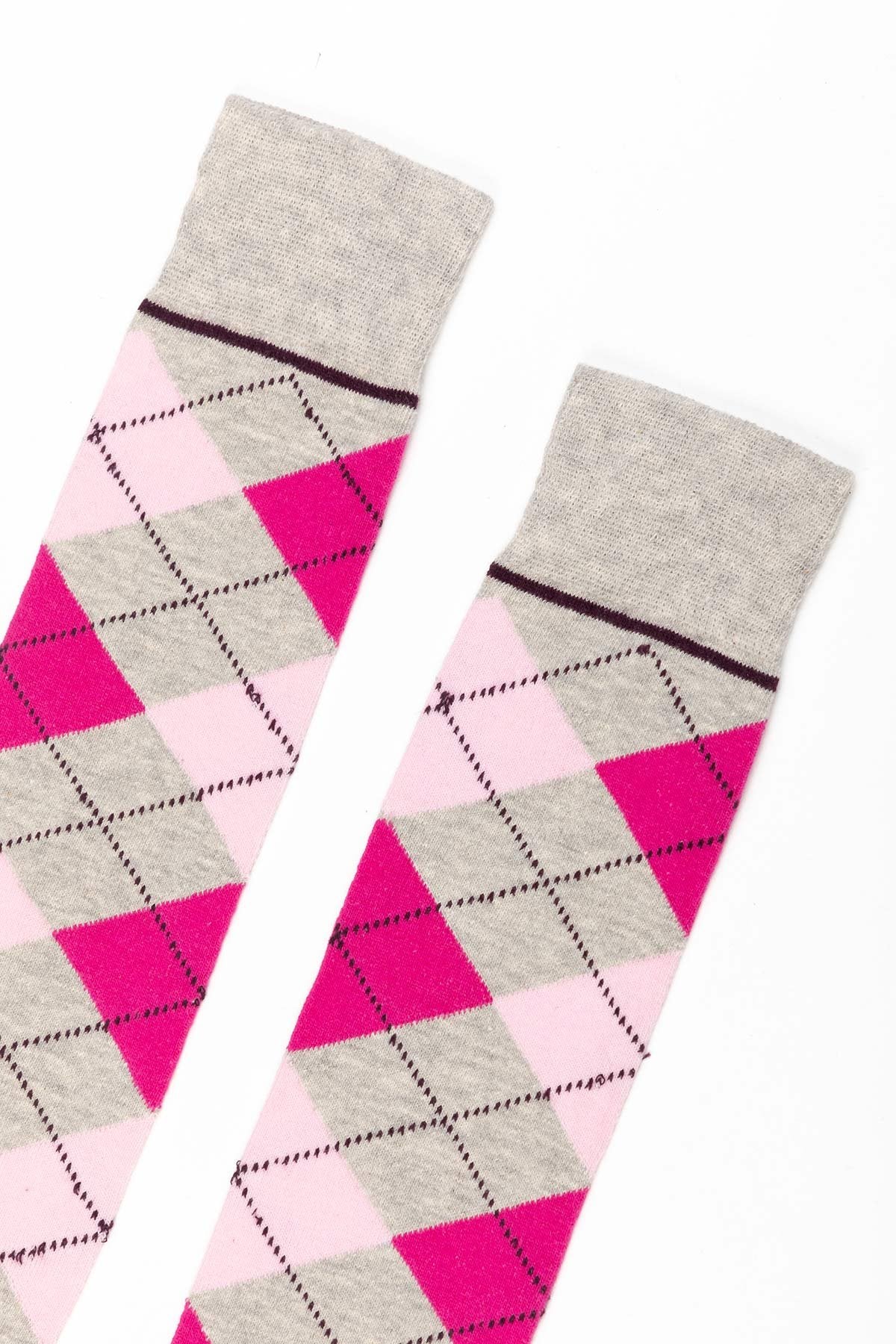 Rydale Ladies Argyle Knee High Riding Socks