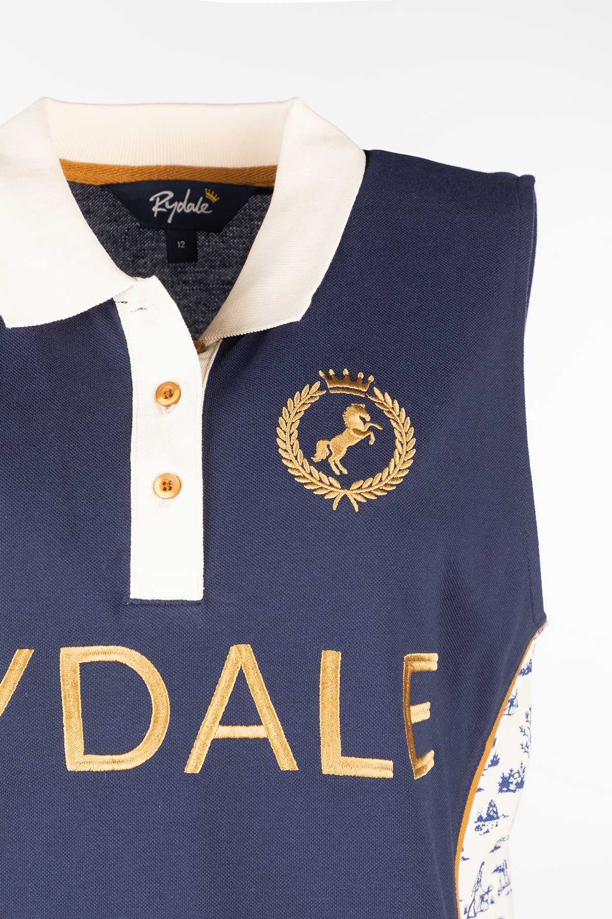 Rydale Ladies Equestrian Life Sleeveless Polo Shirt
