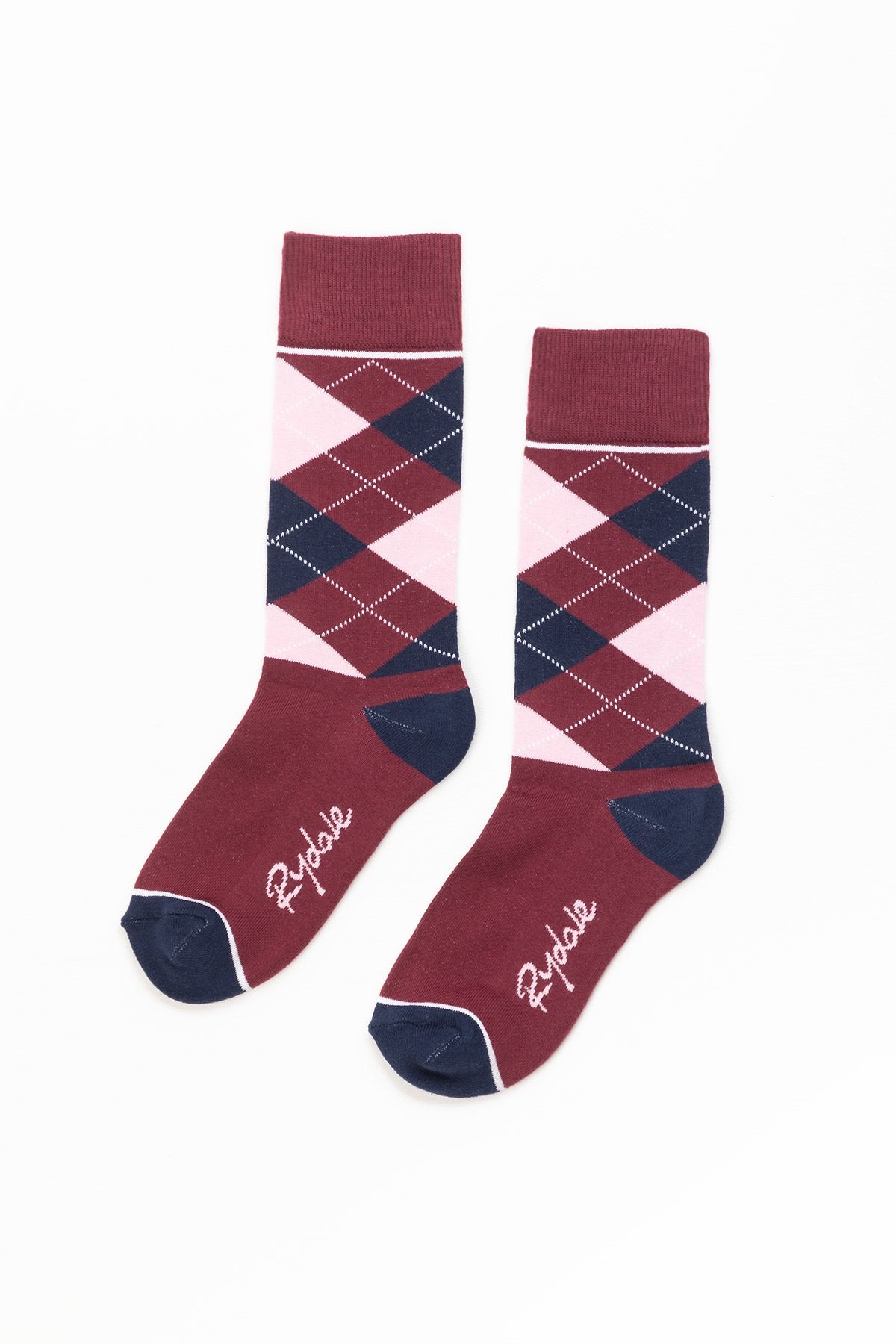 Rydale Ladies Argyle Ankle Socks