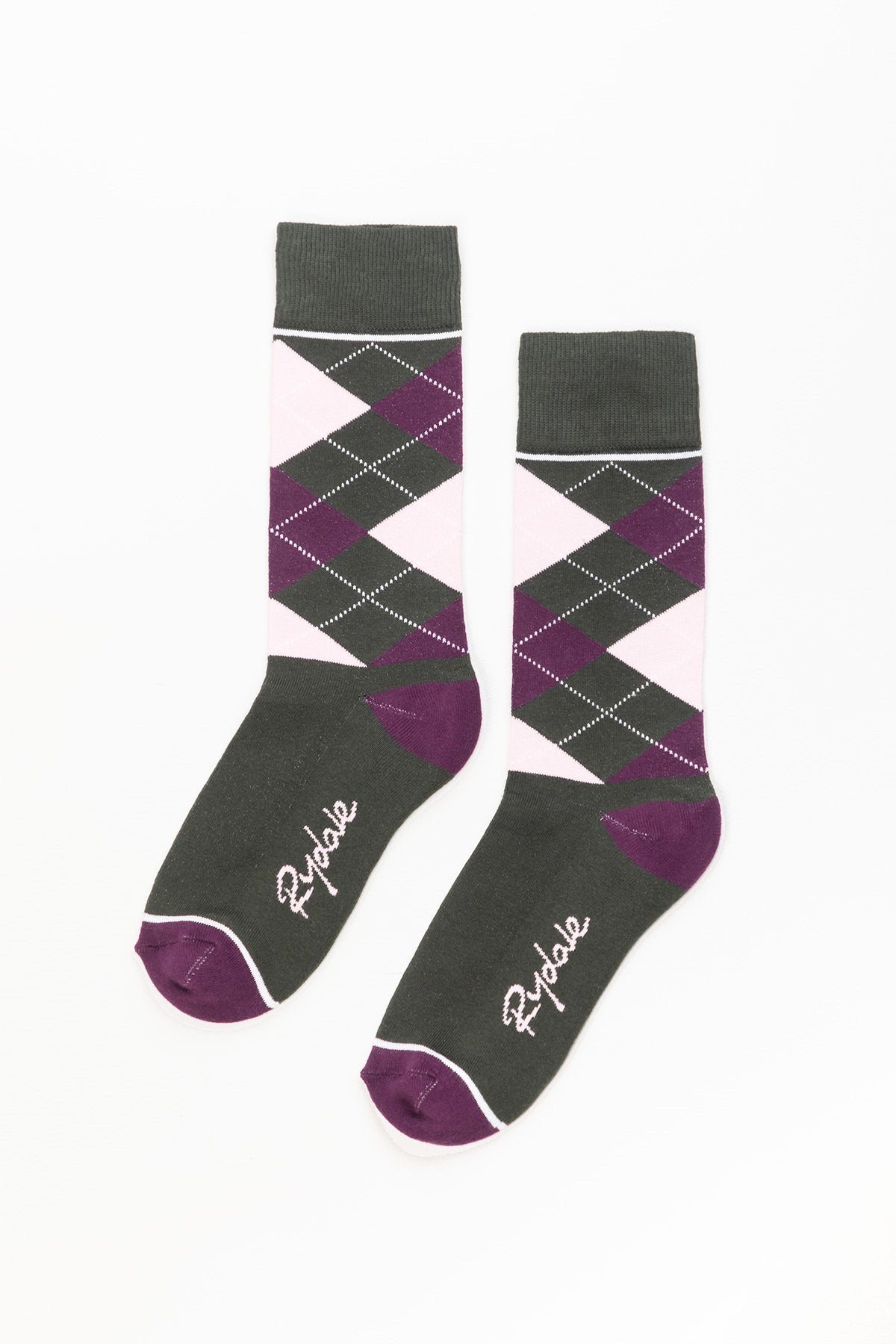 Rydale Ladies Argyle Ankle Socks