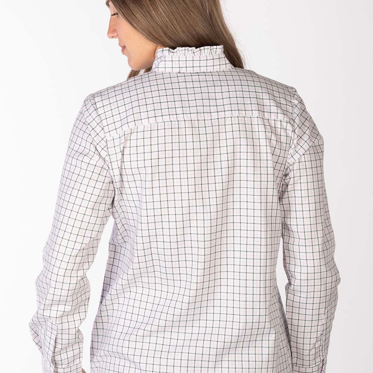 Rydale Ladies Hannah Overhead Ruffled Shirt - Ellie