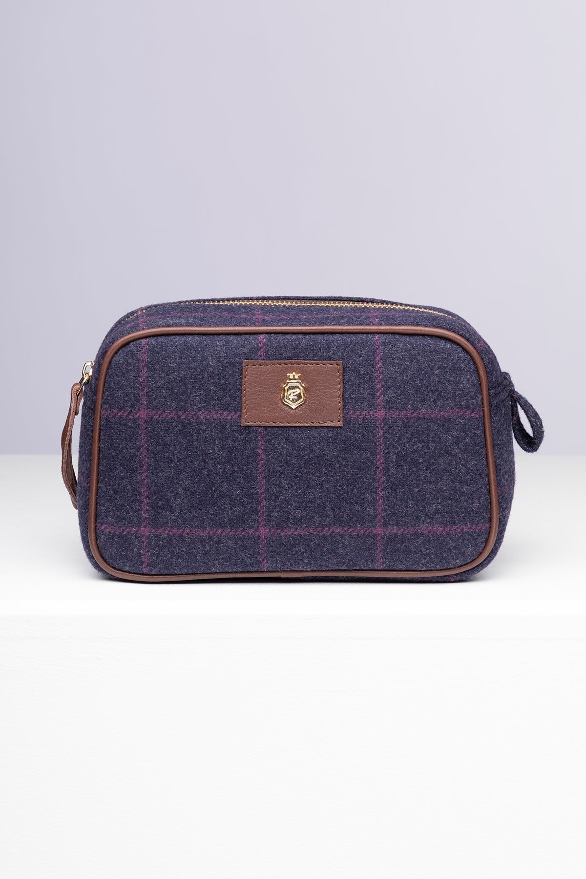 Rydale Large Tweed Makeup Bag - Helmsley
