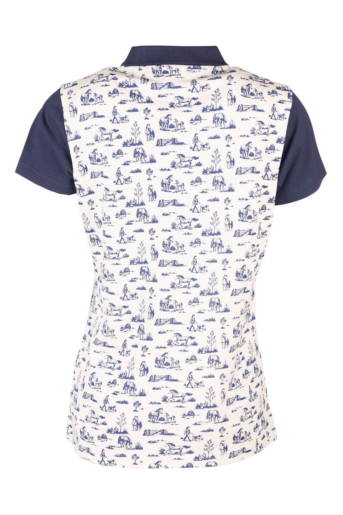 Rydale Ladies Equestrian Life Sash Polo Shirt