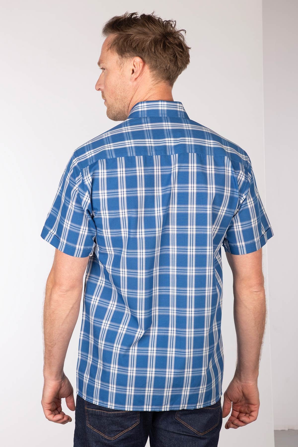 Rydale Men's Short Sleeved Check Shirt