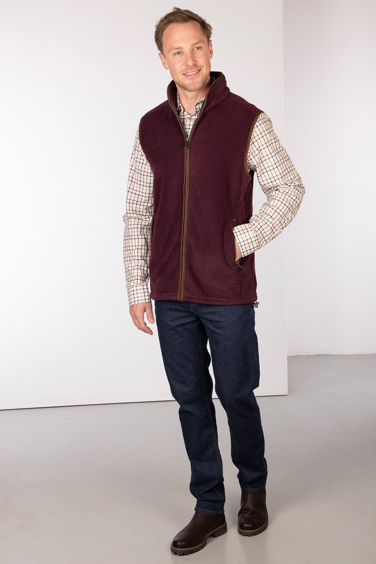 Rydale Men's Premium Fleece Waistcoat - Huggate