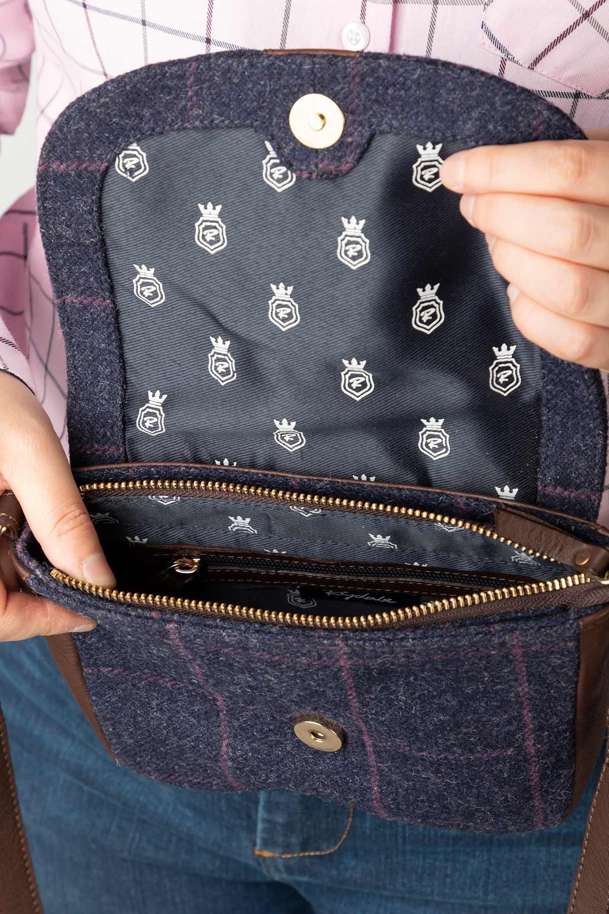 Rydale Ladies Tweed Cross Body Bag - Helmsley