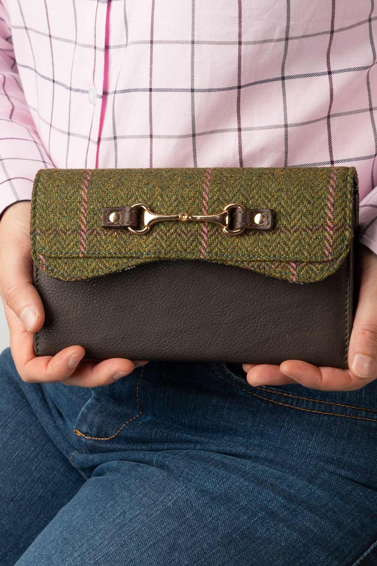Rydale Ladies Tweed Snaffle Purse - Helmsley