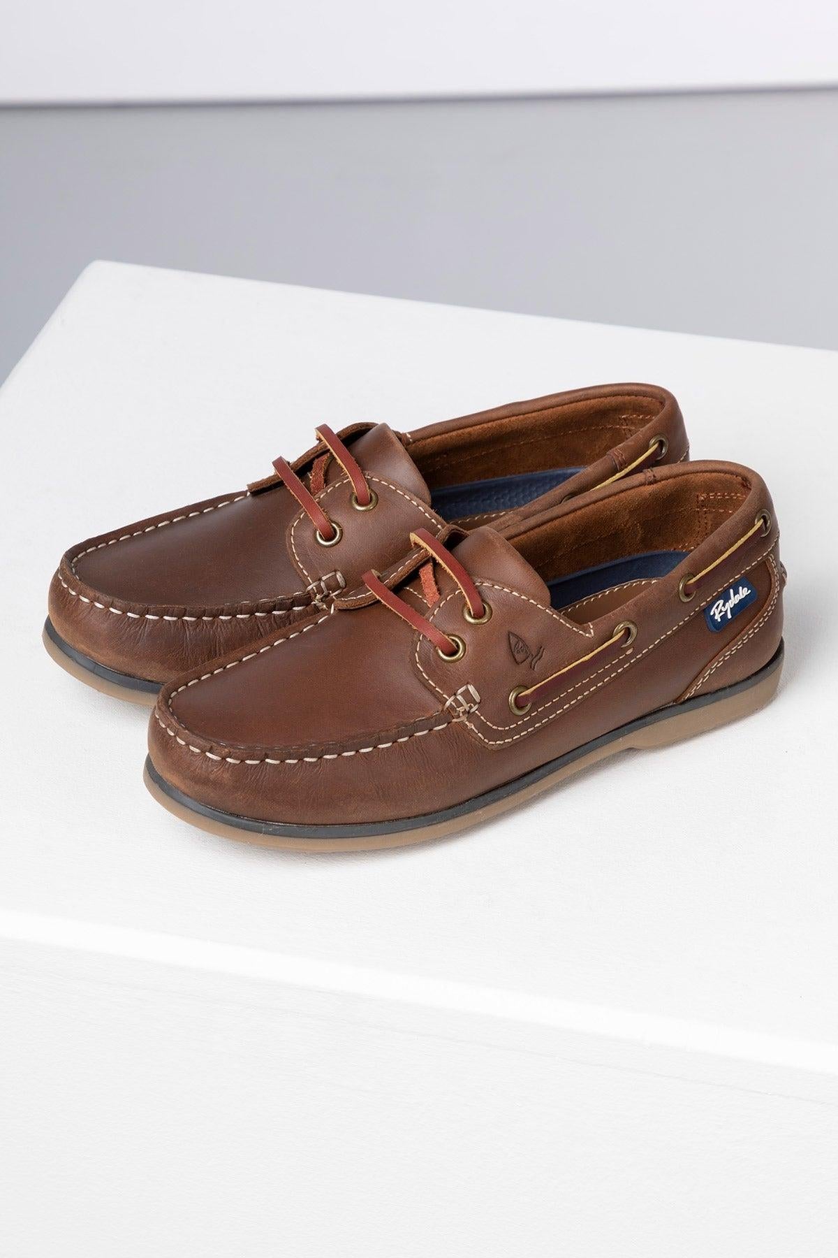 Rydale Ladies Leather Deck Shoes - Cayton III