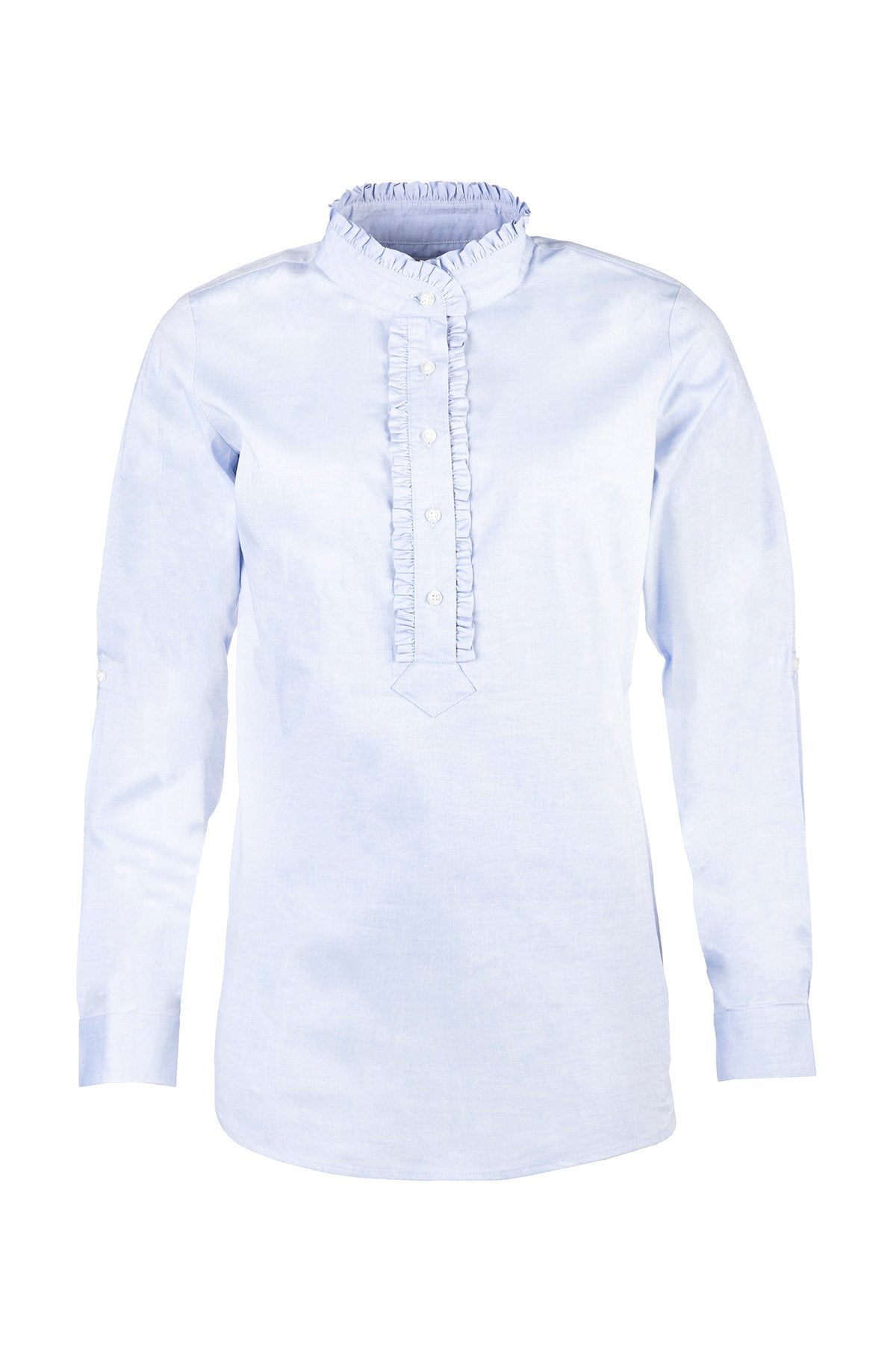 Rydale Ladies Overhead Ruffled Shirt - Ivy