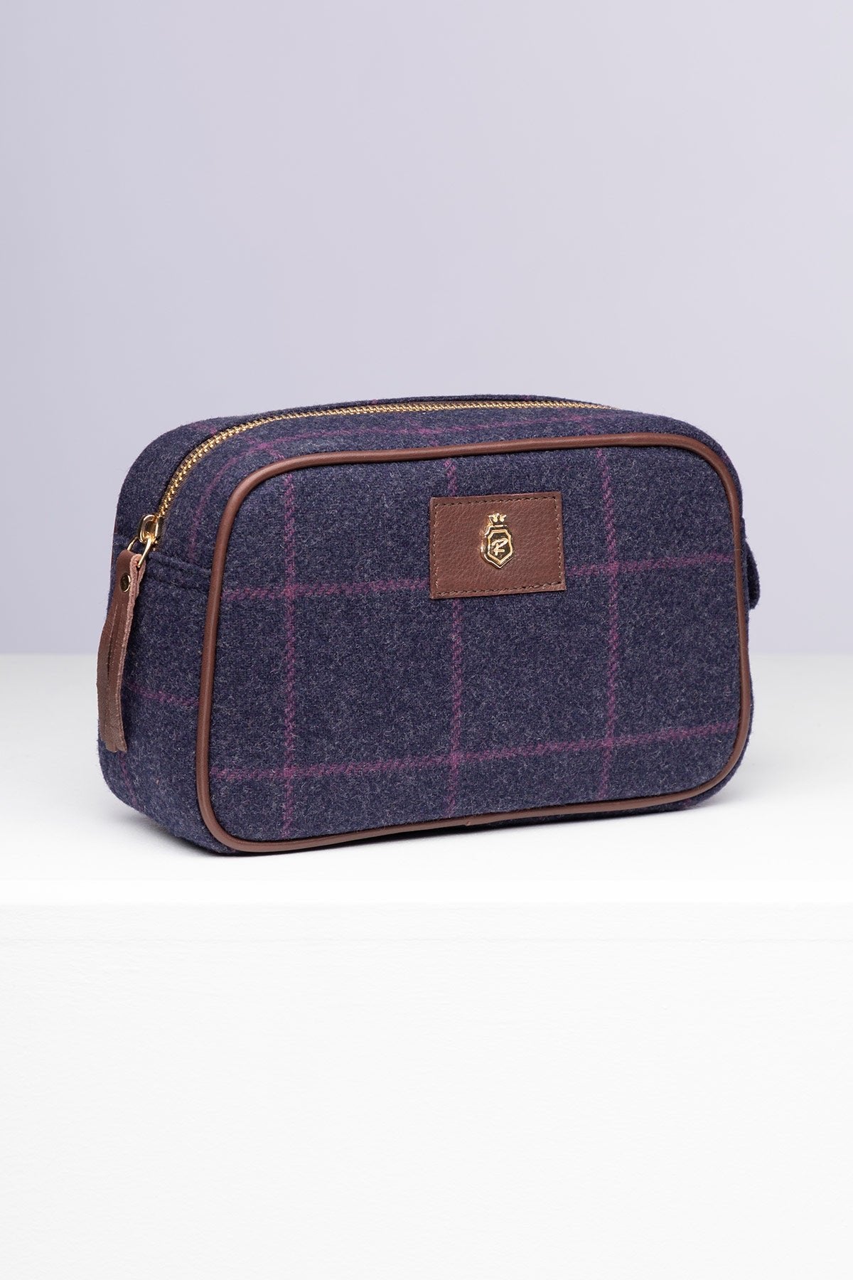 Rydale Large Tweed Makeup Bag - Helmsley