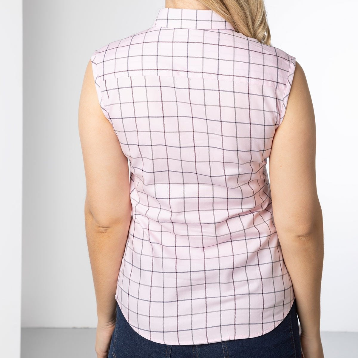 Rydale Ladies Hannah Sleeveless Country Shirt - Kate Tweed