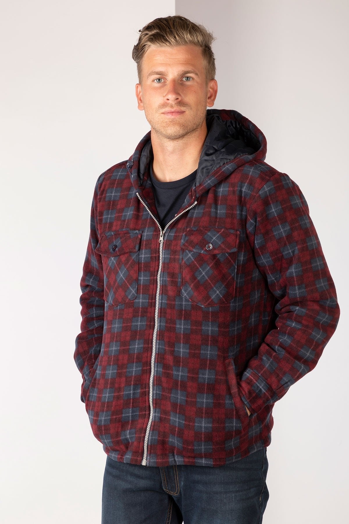 Rydale Men's Hooded Fleece Overshirt - Ulrome