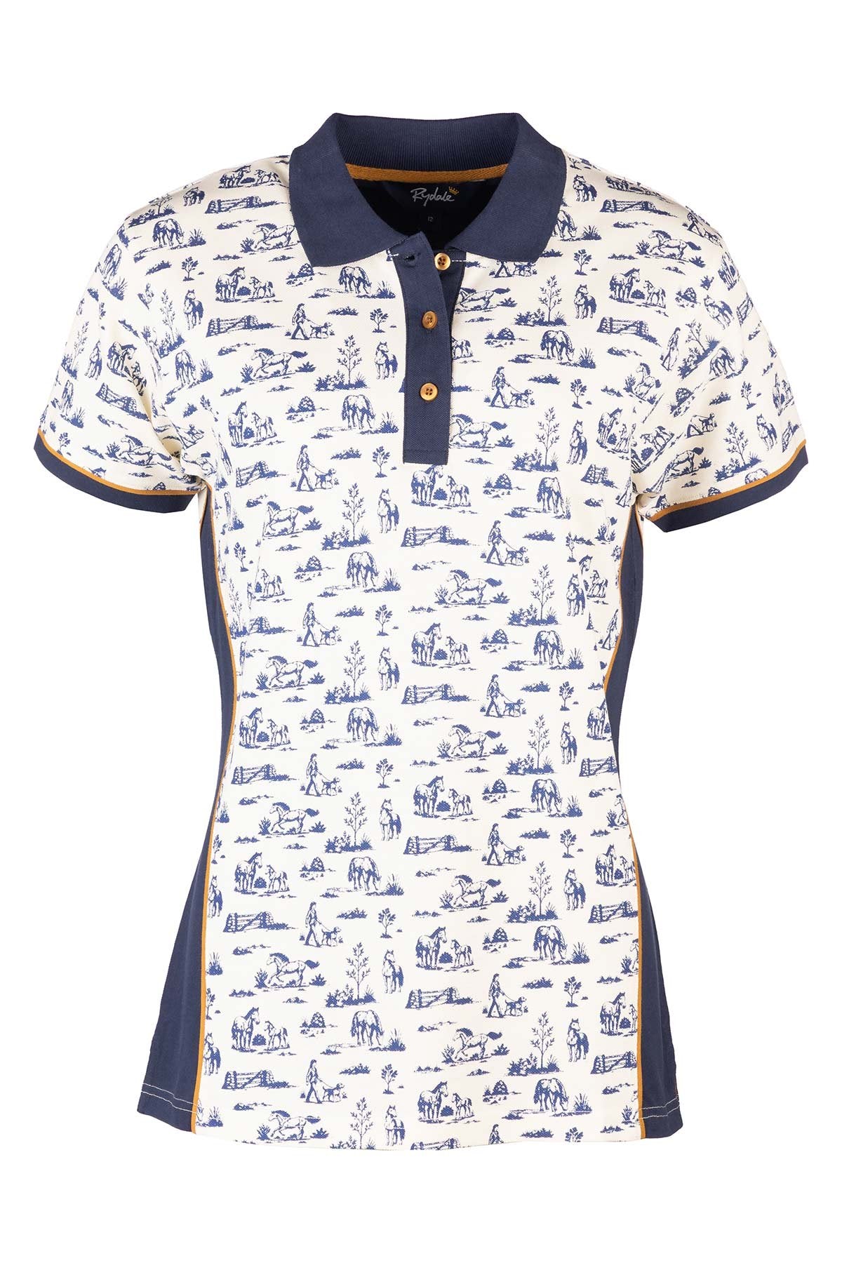 Rydale Ladies Equestrian Polo Shirt - Muston