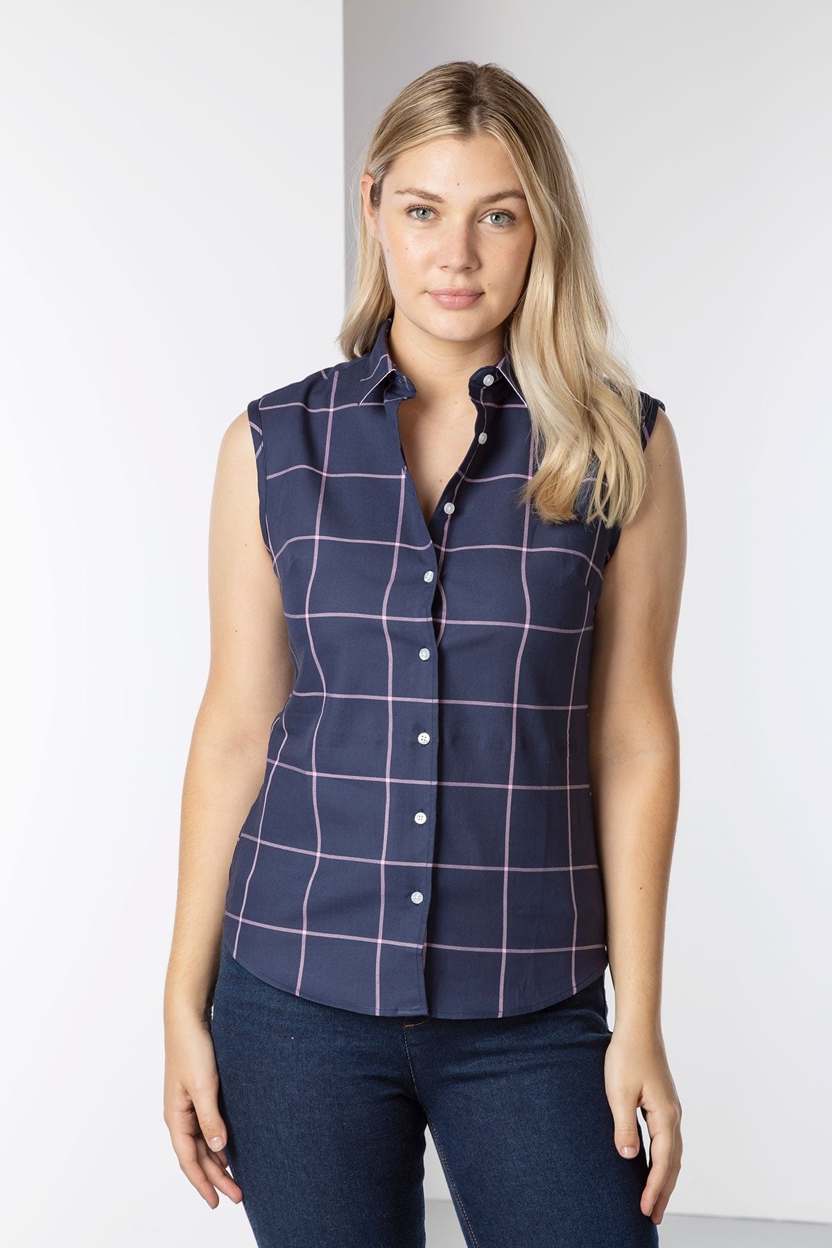 Rydale Ladies Hannah Sleeveless Country Shirt - Laura Tweed