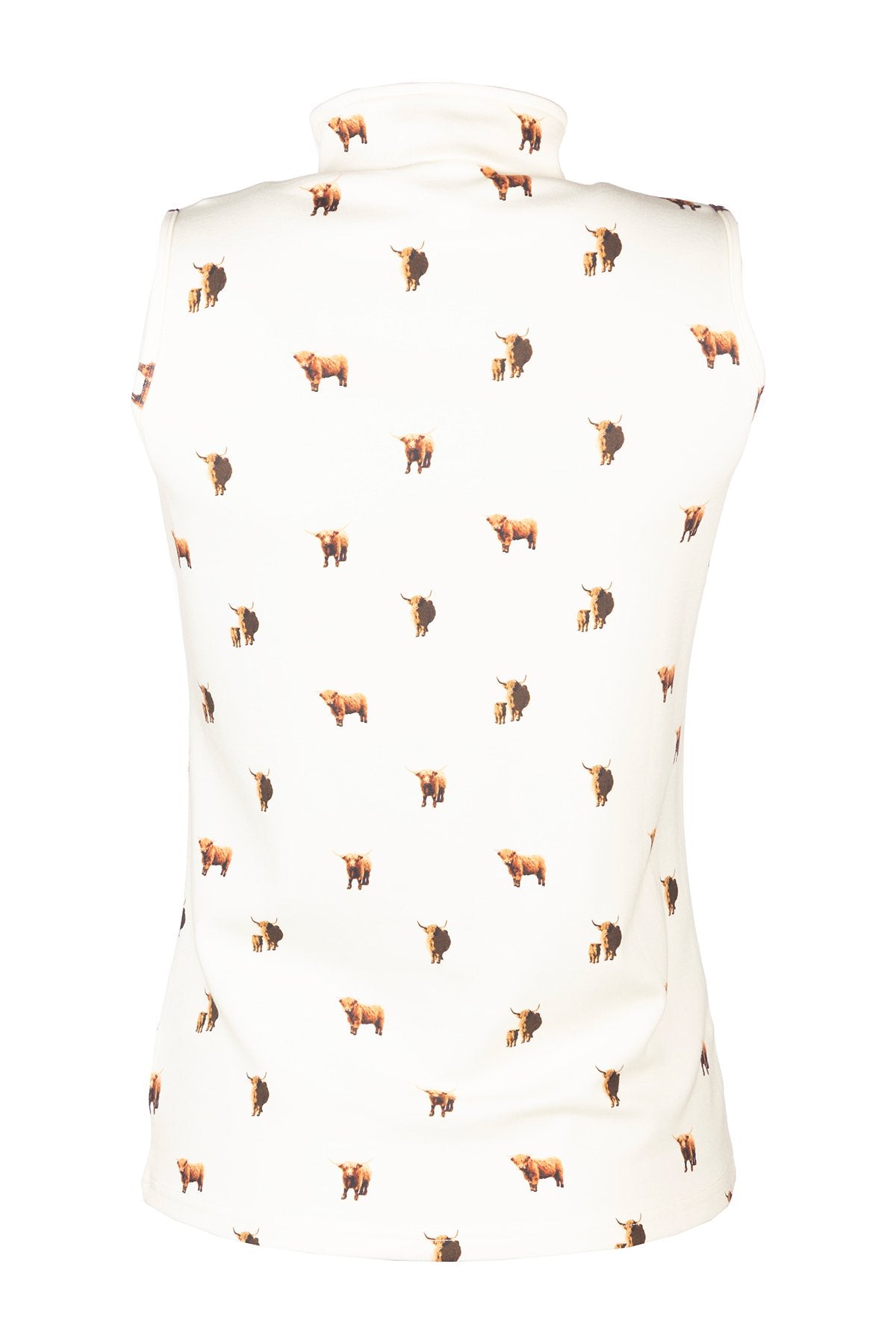 Rydale Ladies Sleeveless 1/4 Zip Top - Foxholes