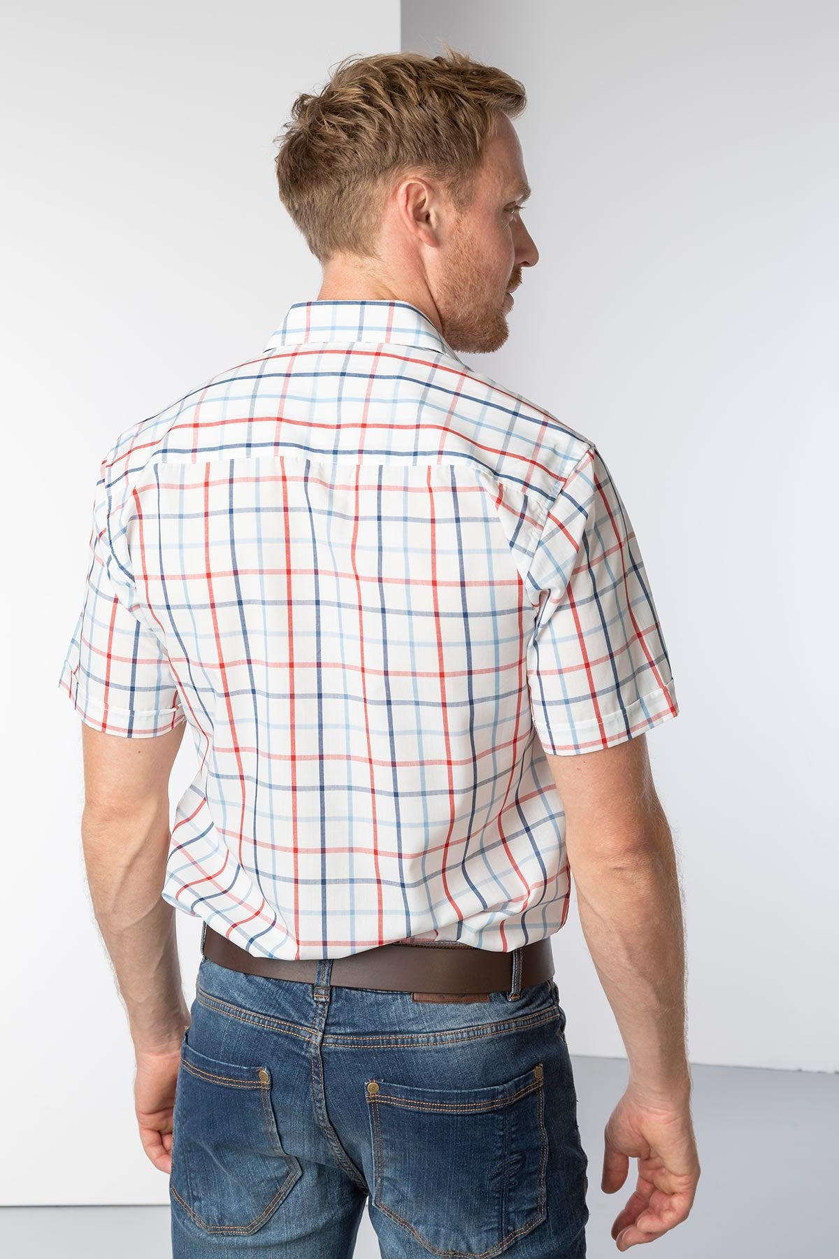 Rydale Men's Short Sleeved Check Shirt