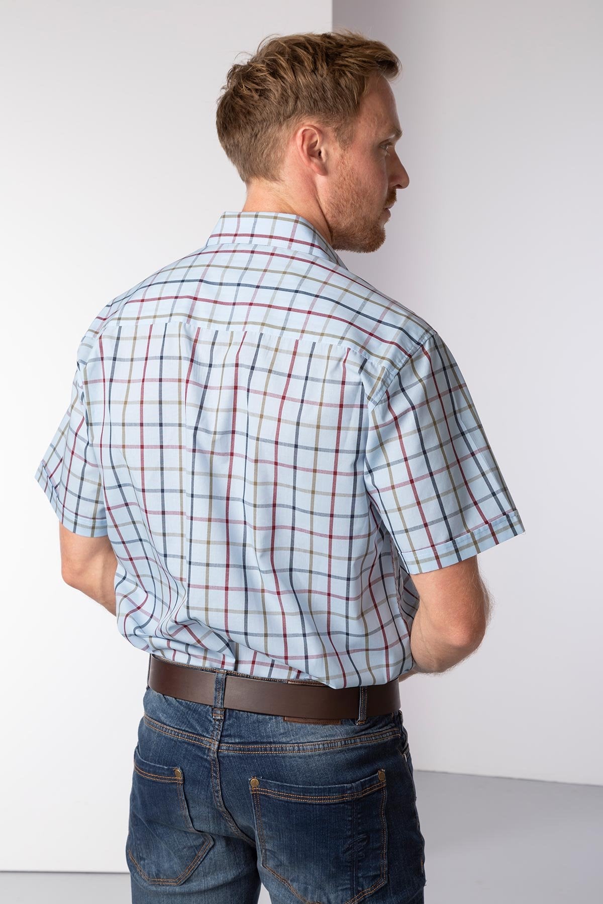 Rydale Men's Short Sleeved Check Shirt