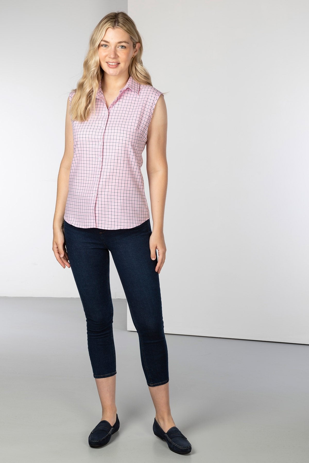 Rydale Ladies Hannah Sleeveless Country Shirt - Ellie II