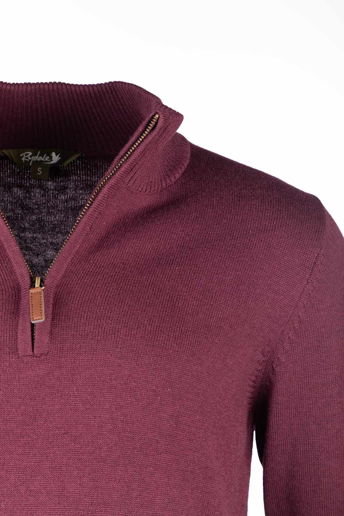 Rydale Men's Quarter Zip Jumper - Wetherby